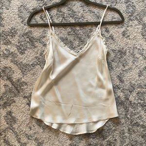 Aritzia Ruffle Neck Camisole